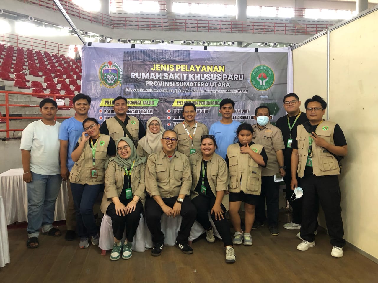 Mahasiswa Program Studi Fisioterapi Berpartisipasi Mendukung Pelayanan Kesehatan di Rumah Sakit Khusus Paru Provinsi Sumatera Utara