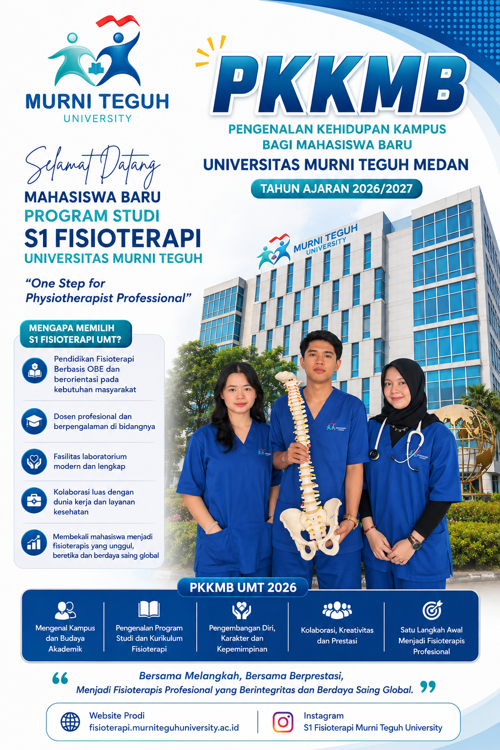 🎓 PKKMB S1 FISIOTERAPI UNIVERSITAS MURNI TEGUH TAHUN AJARAN 2026/2027