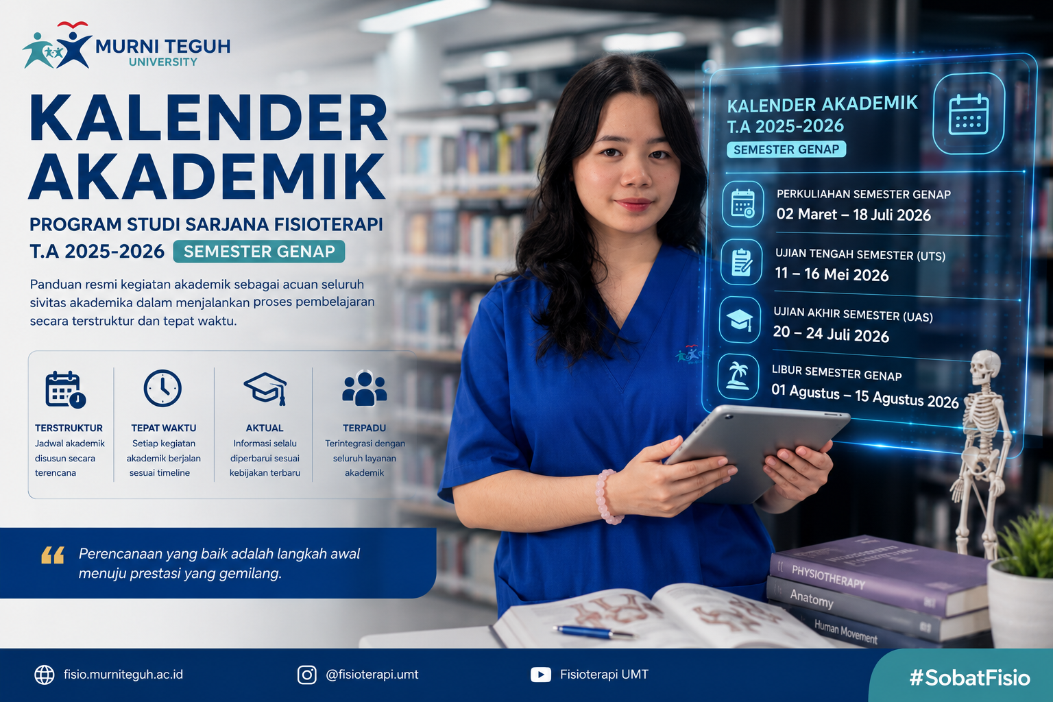 Kalender Akademik Semester Genap Tahun Akademik 2025/2026